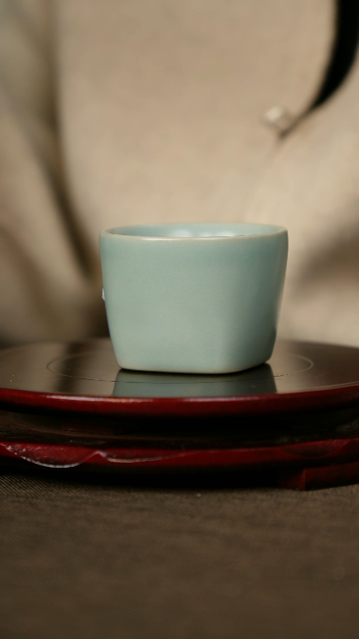 全品 天圆地方 支钉烧 仿古釉