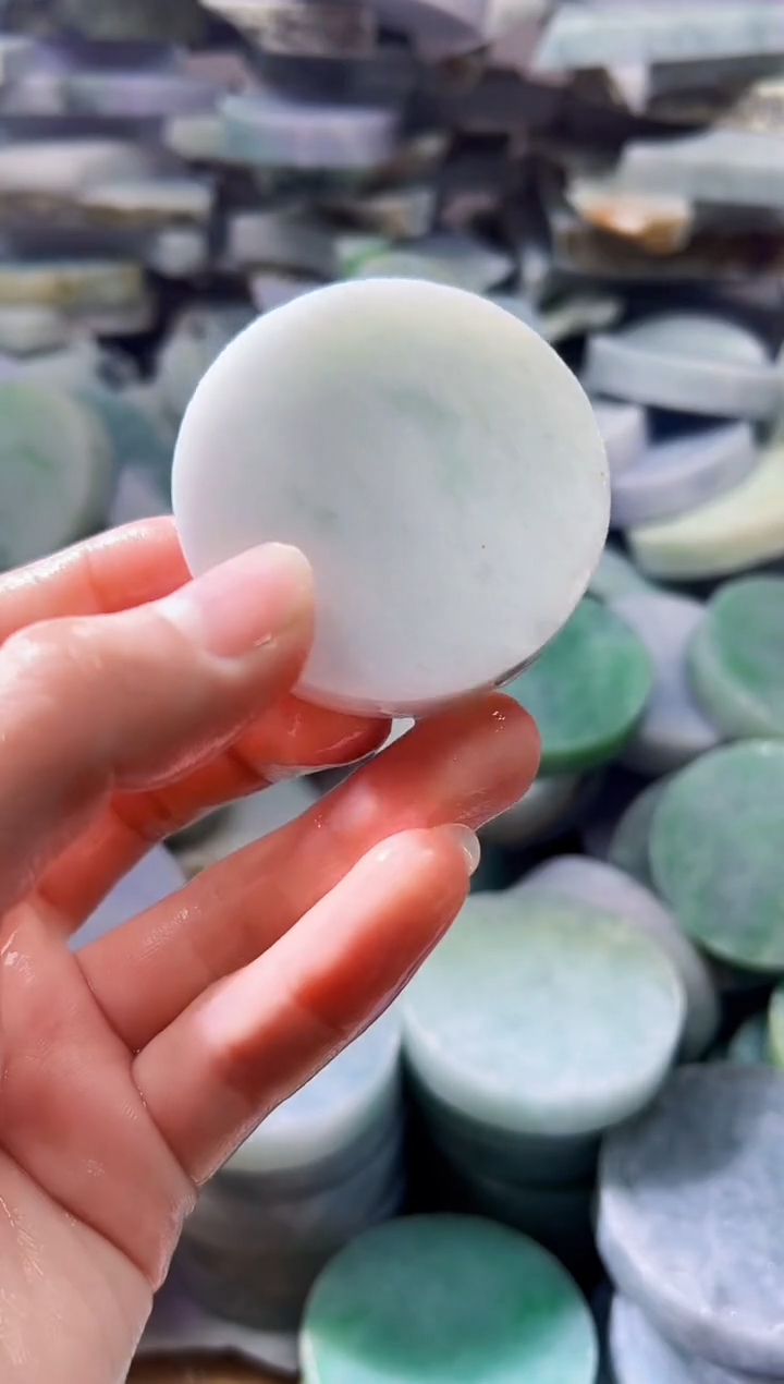 裸石翡翠天然翡翠A货玉 南 466