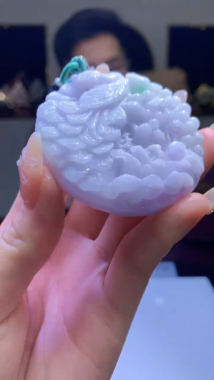 【闪购商品】定制翡翠未镶嵌8003jj-毛货挂件29