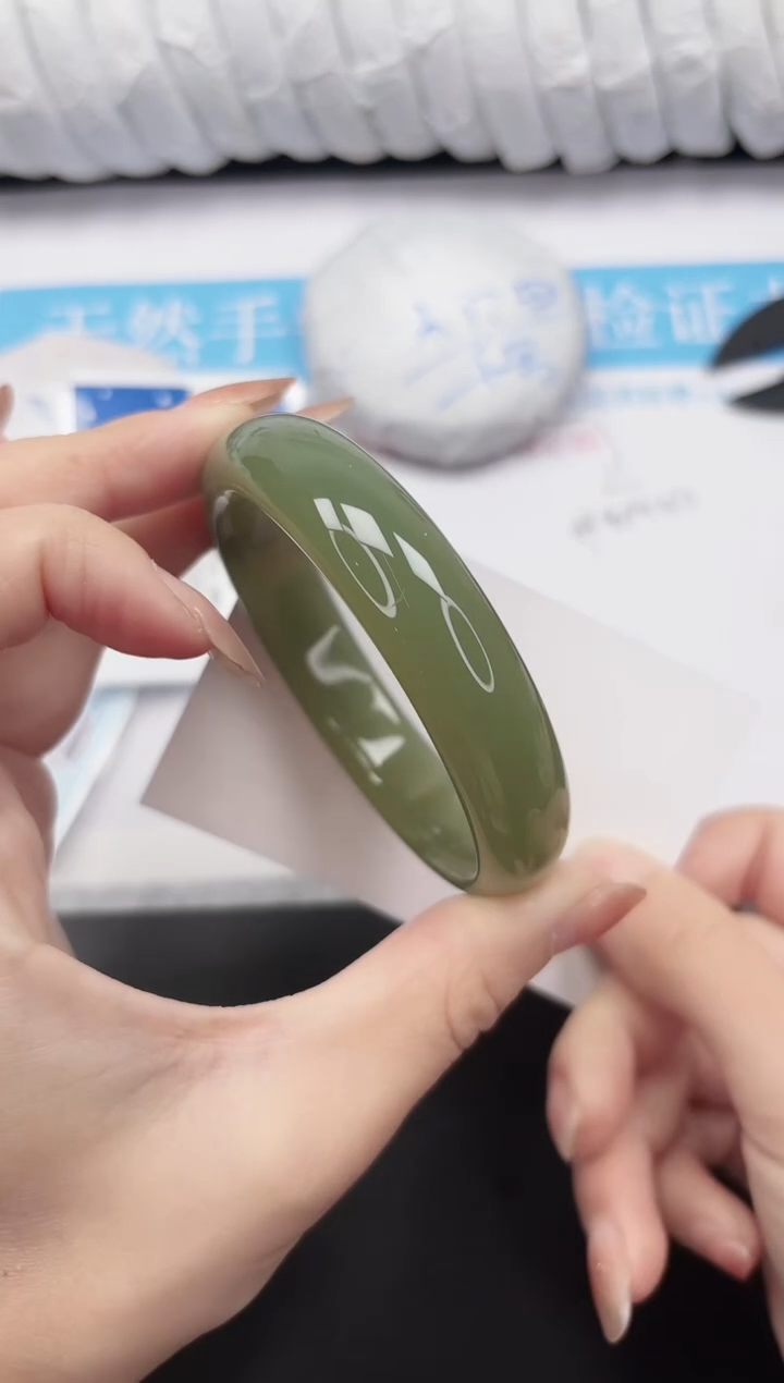 未镶嵌手镯石英质玉101-61QHS
