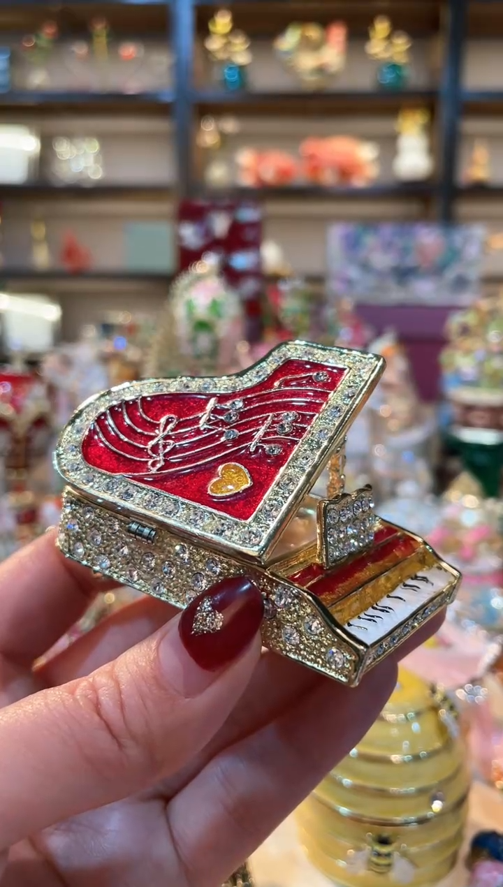 【闪购商品】珐琅彩首饰盒精致