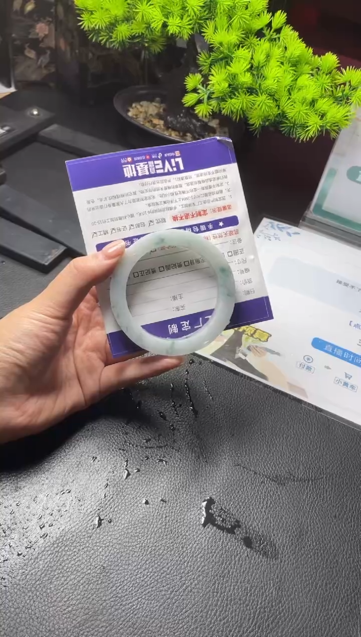 【闪购商品】定制翡翠手镯未镶嵌定制手镯YZZ4/DZS