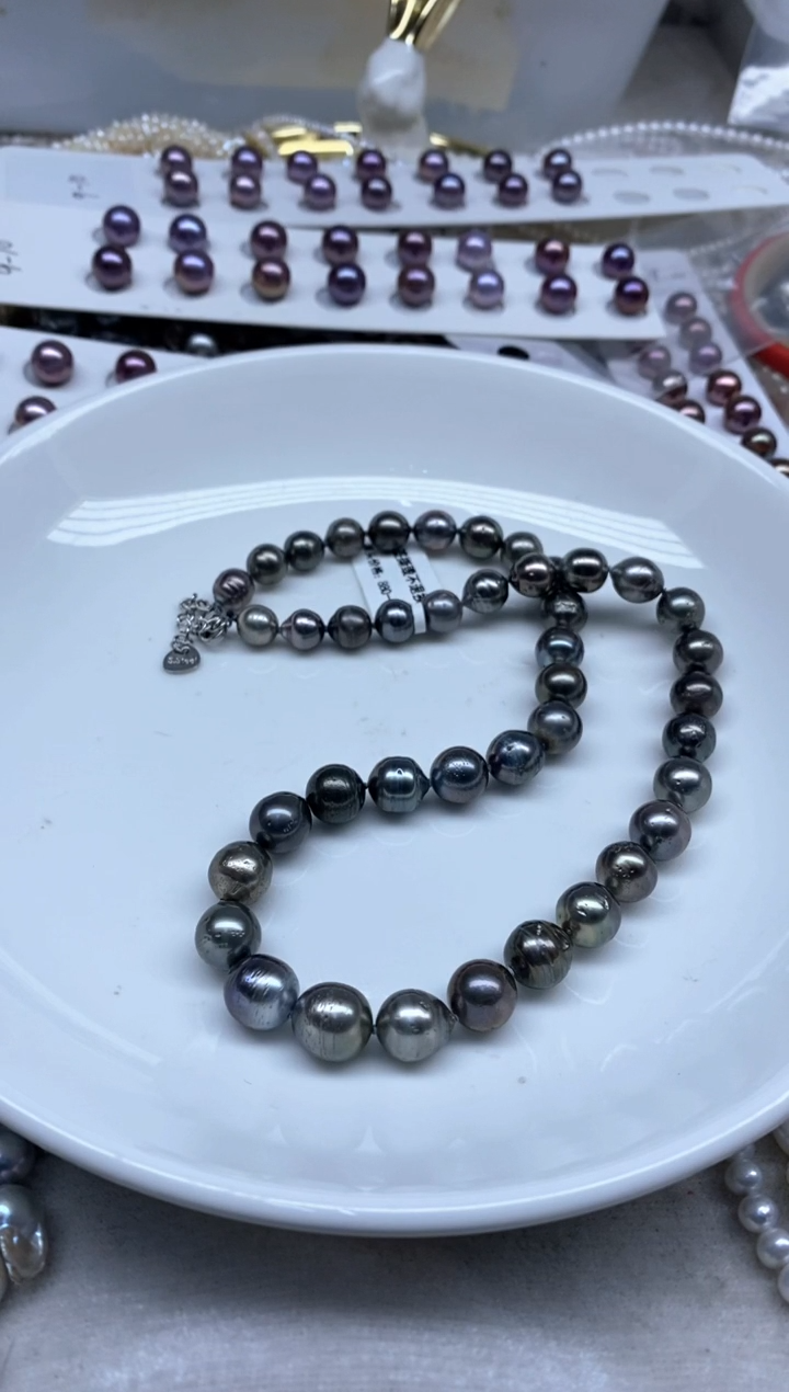 未镶嵌颈饰海水珍珠8-11