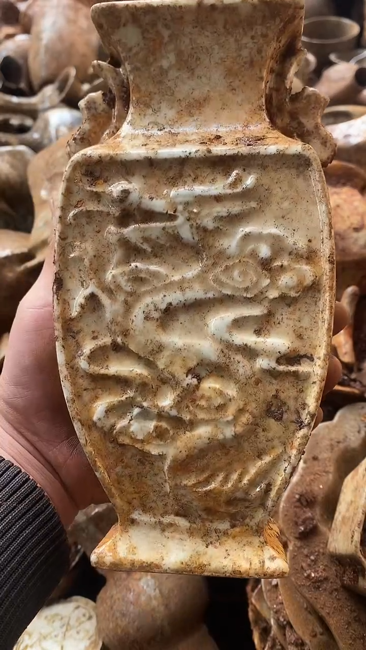 摆件陶人****持瓷器瓷器瓷器瓷器