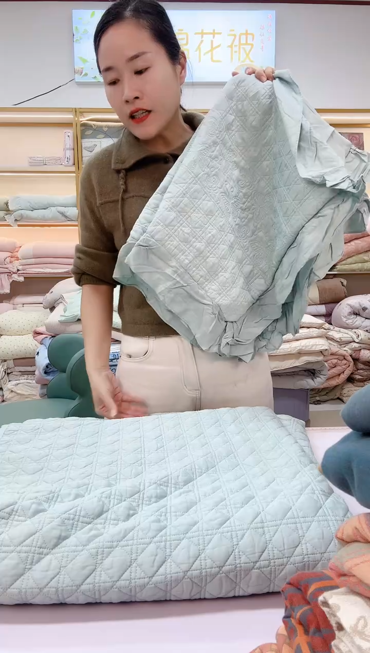 棉高品质天丝床盖三件套