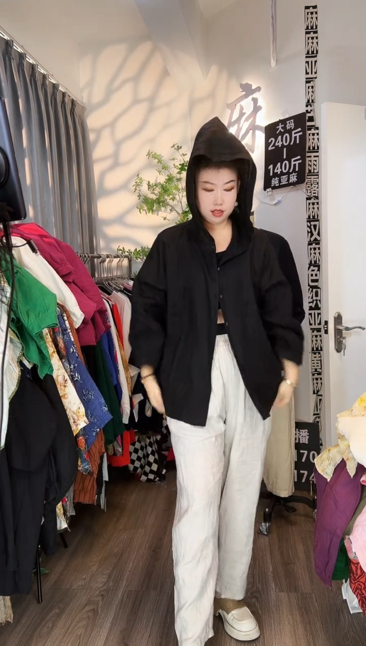 亚麻大码女装系列。