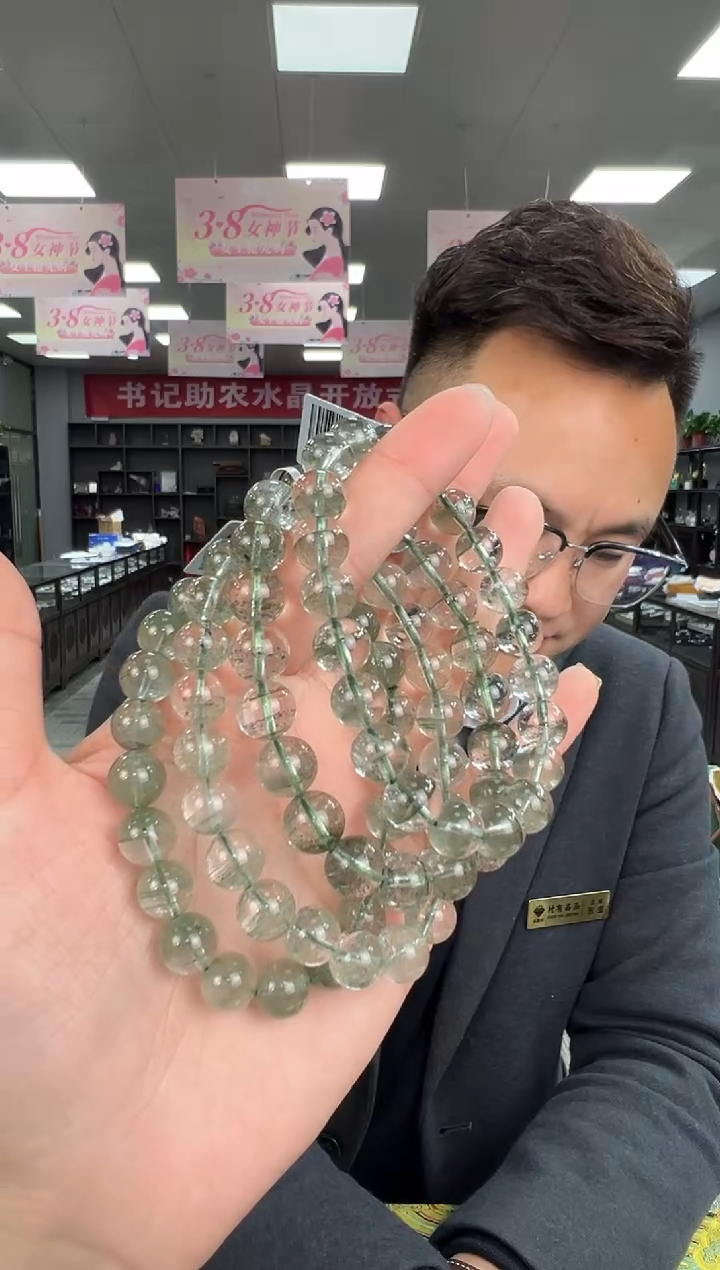 【闪购商品】水晶手链未镶嵌ck698约9mm多样性发一件