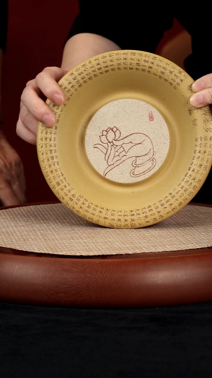 【k008】赏盘宜兴紫砂