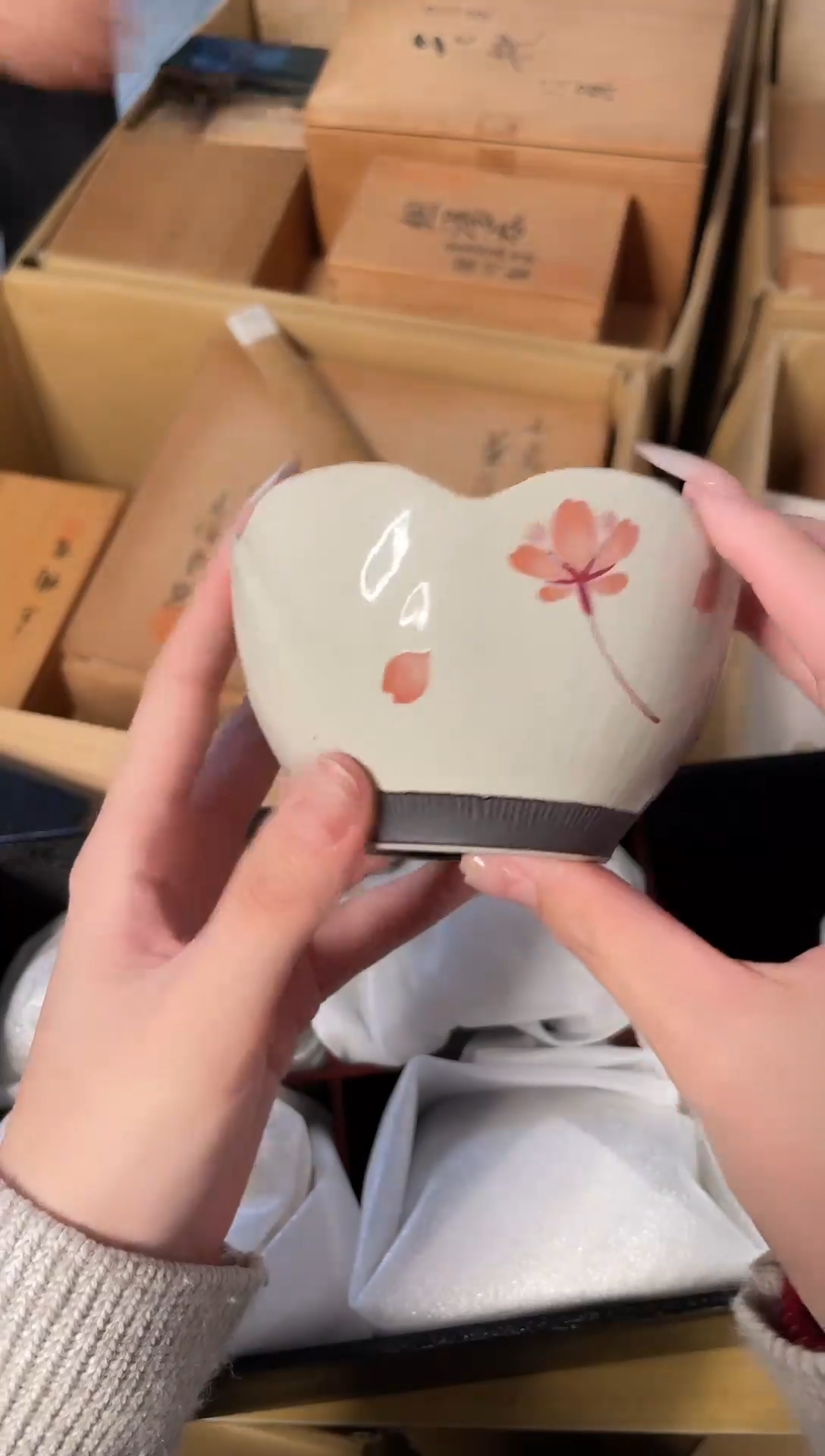 【闪购商品】瓷片25山清水秀瓷器默认微瑕六只