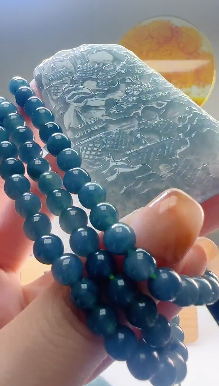 颈饰未镶嵌翡翠多样性随机发其一