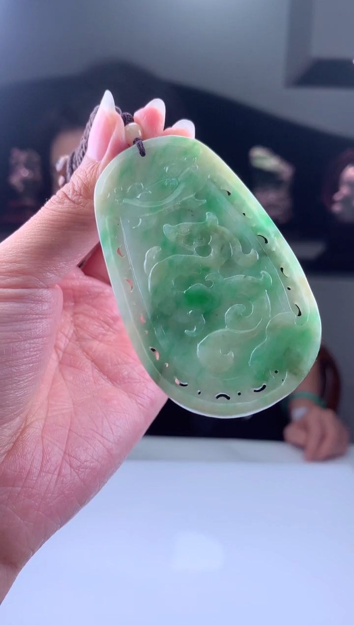 【闪购商品】定制翡翠未镶嵌 挂件发货（拍一发一）