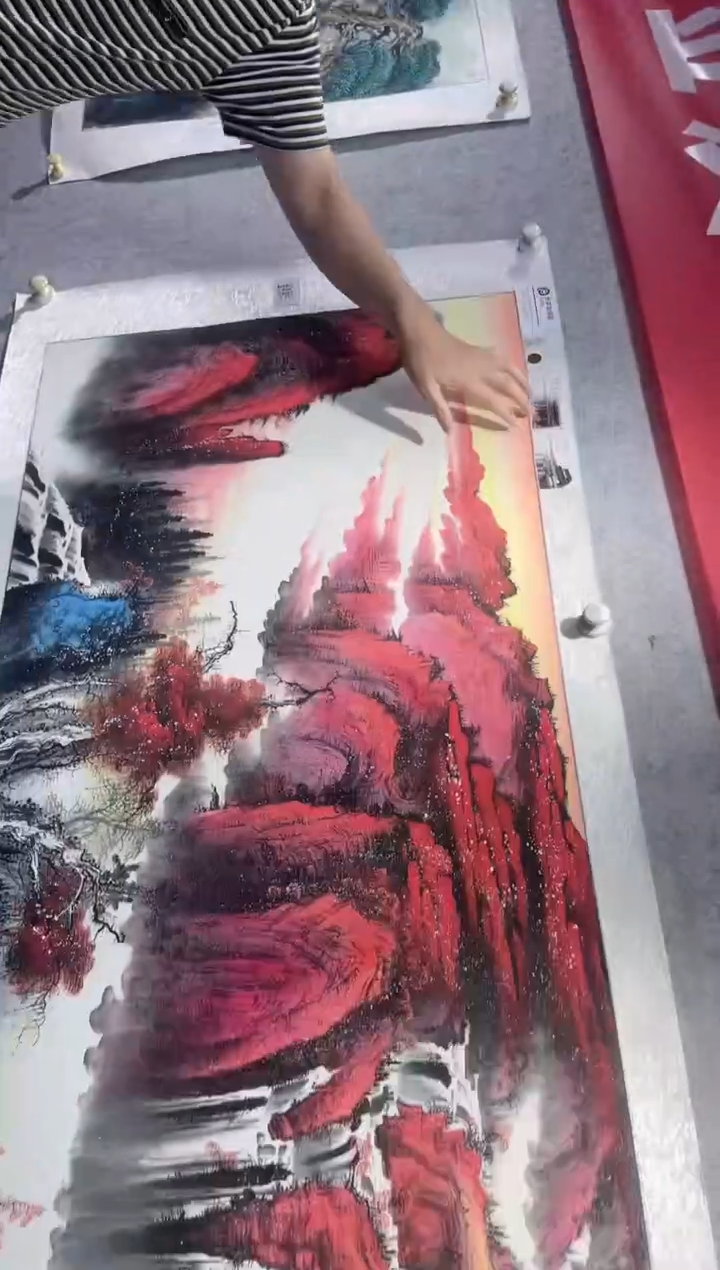 国画张传亭老师的作品3