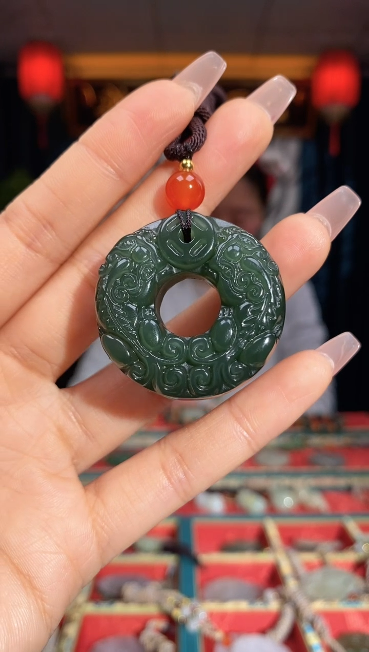 【闪购商品】和田玉颈饰未镶嵌双貔护主
