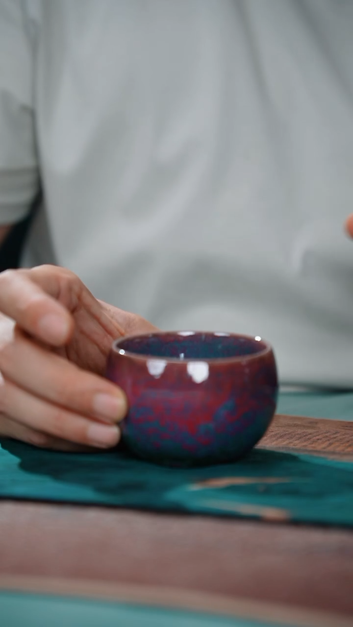 93-1禅定杯（王建勋 炉钧釉）