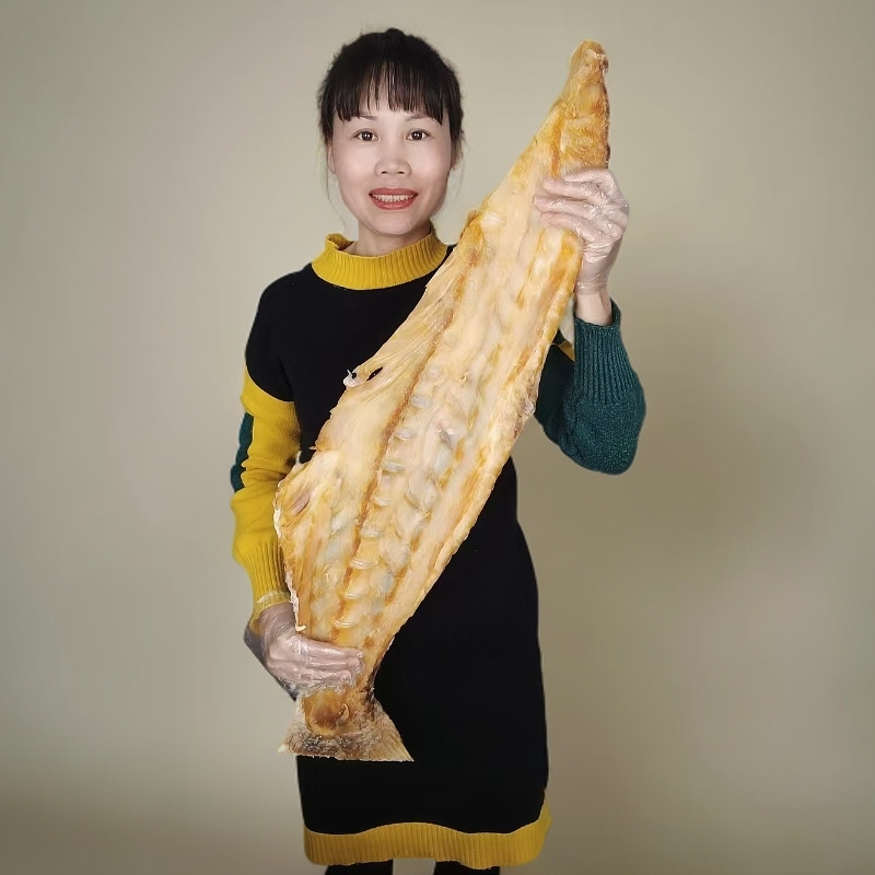 渔民自晒鳘鱼骨海味干货煲汤煲粥滋补