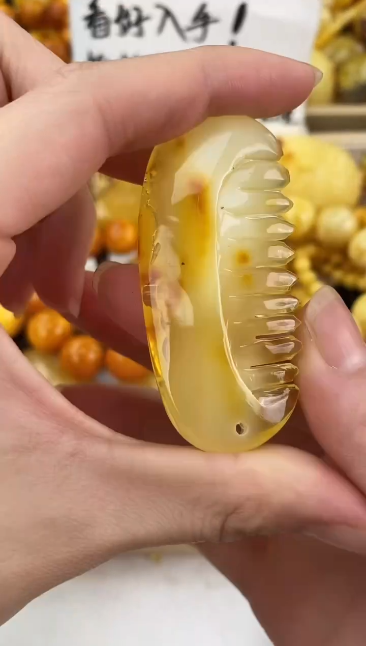 裸石琥珀未镶嵌天然琥珀蜜蜡