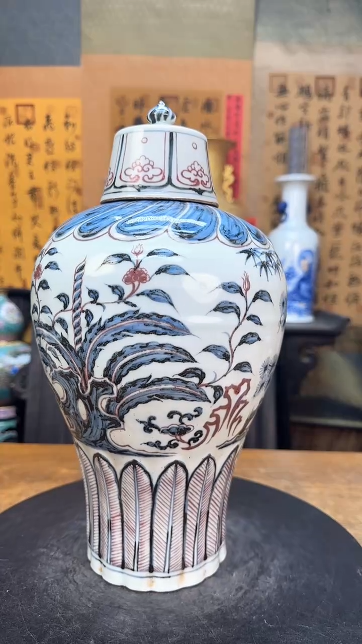 【闪购商品】瓶景德镇陶瓷客厅摆件