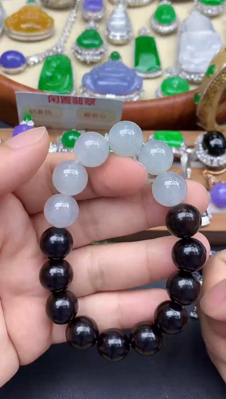 未镶嵌手链翡翠36-中国好珍宝