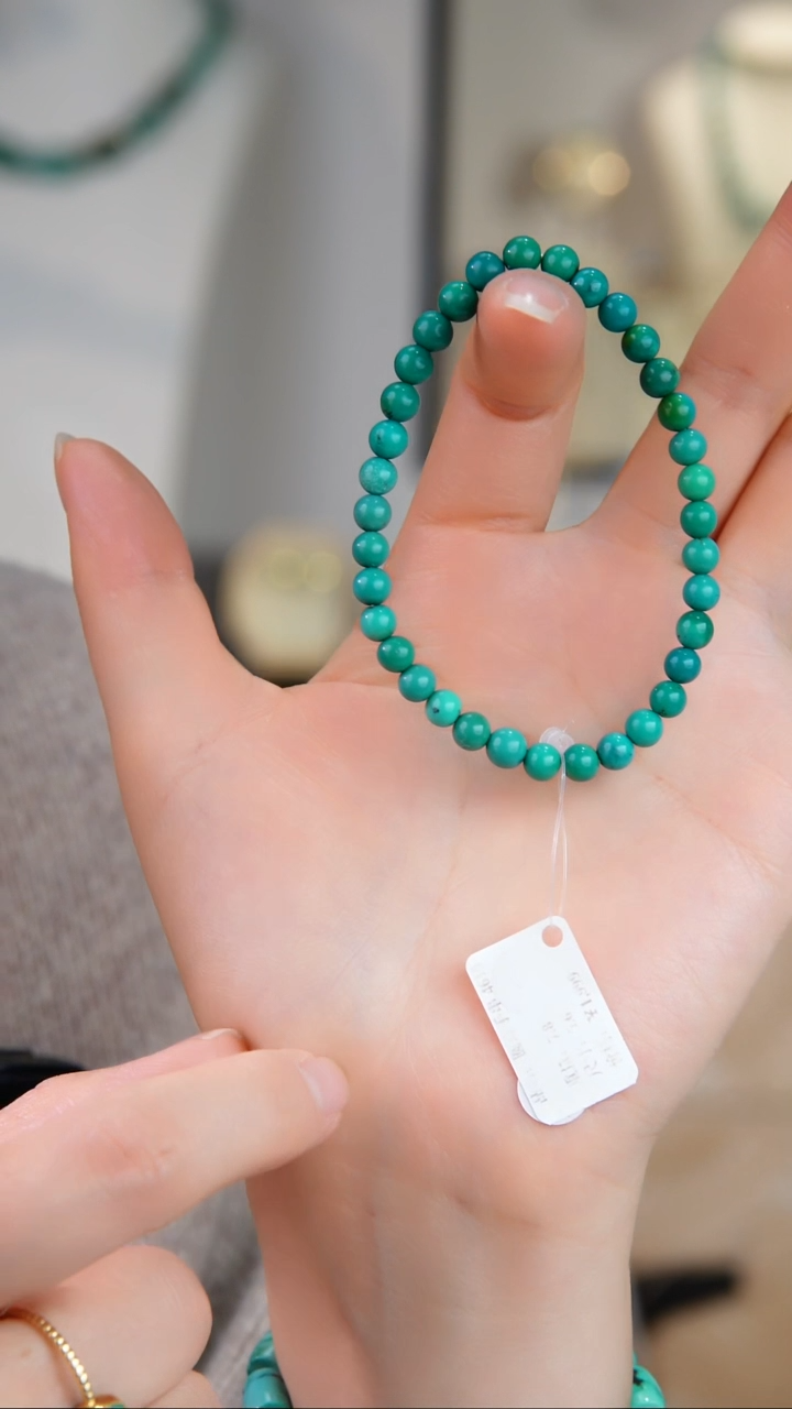 未镶嵌绿松石手串1