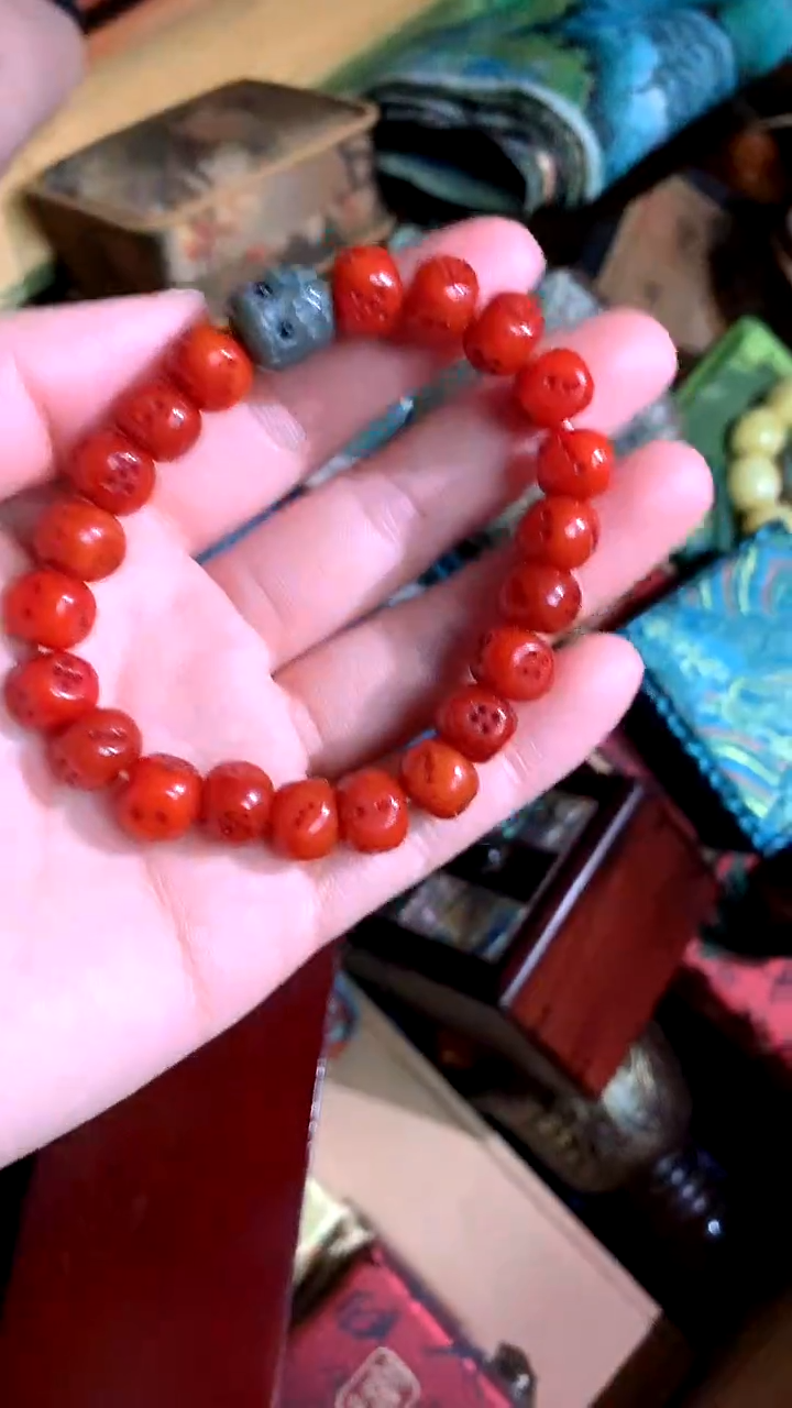 【闪购商品】牛骨手串/手链德诚精品专属摆件