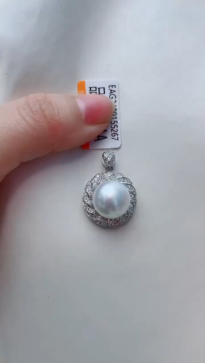 【闪购商品】海水珍珠颈饰银S925镶嵌A55