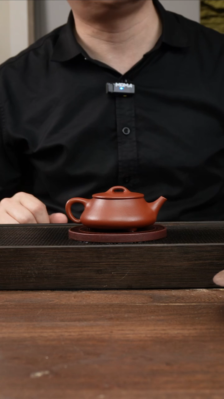 茶杯紫砂D****?朱泥光明石瓢      130CC   