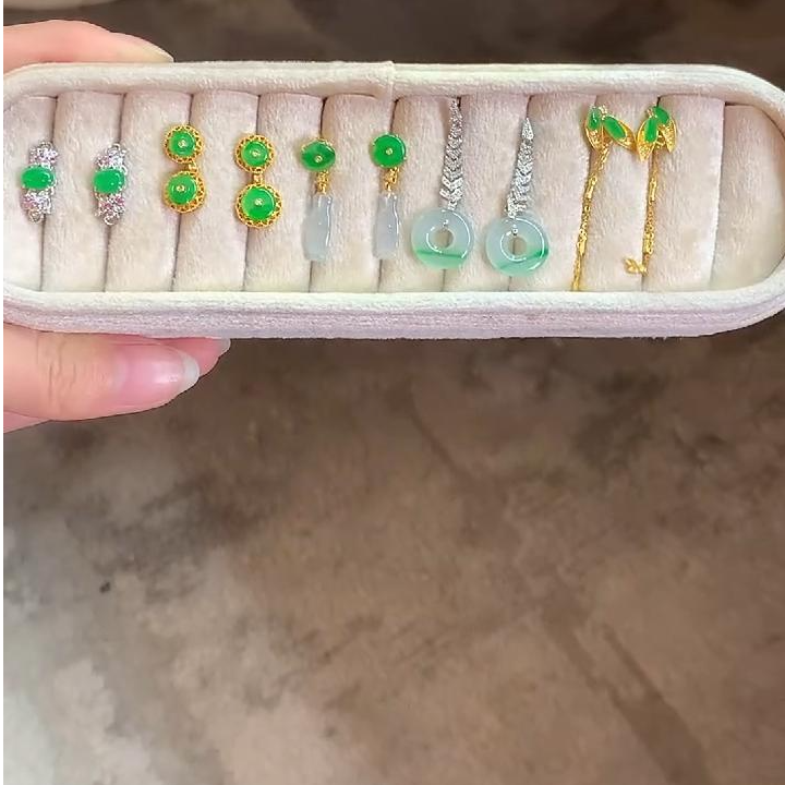 【彩虹盘】翡翠-18K金-多样性发一件-ZDJ003|CXQ21