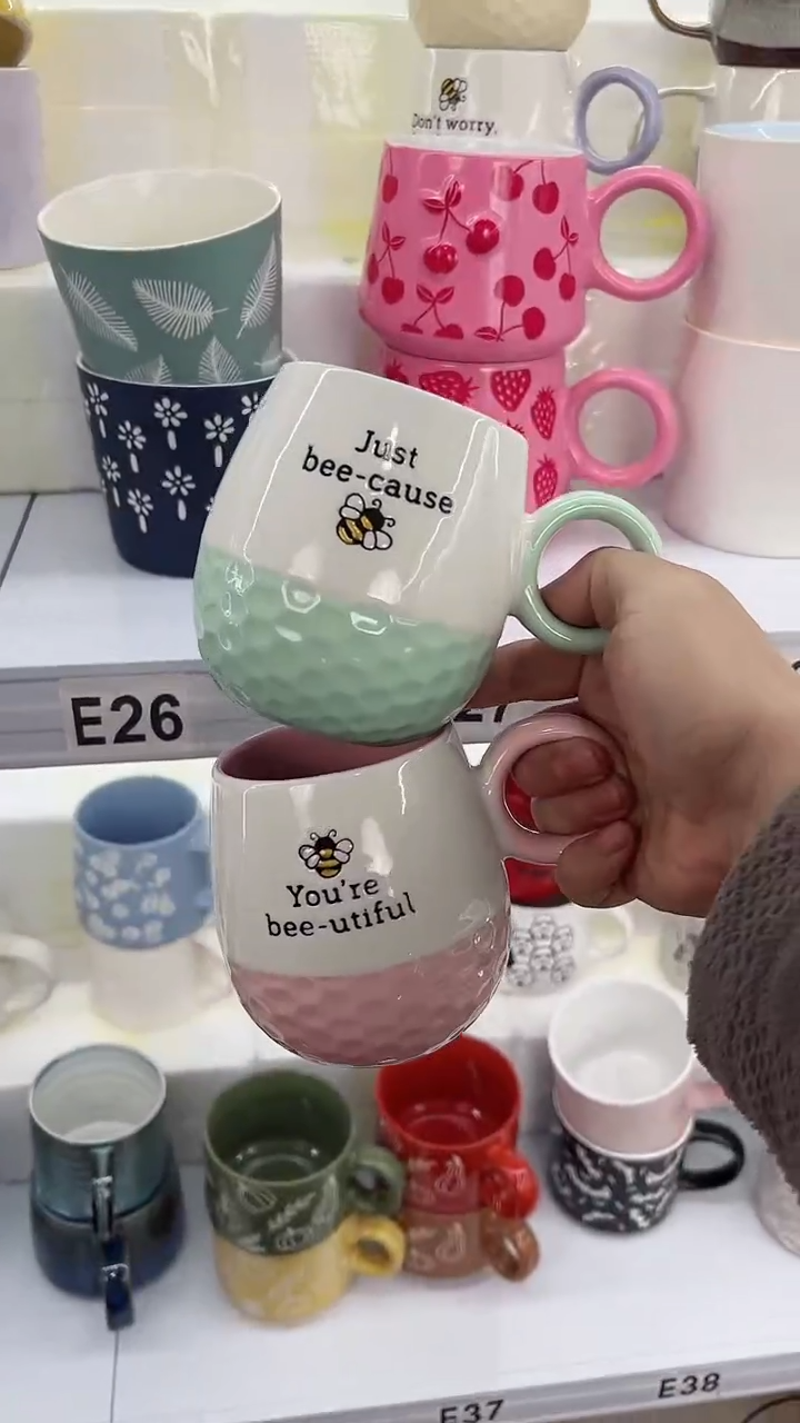 【闪购商品】杯默认微瑕 高温陶瓷杯