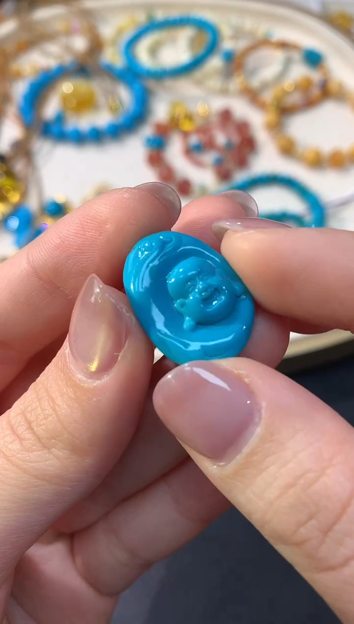 未镶嵌绿松石吊坠（不含链）Q84|2680