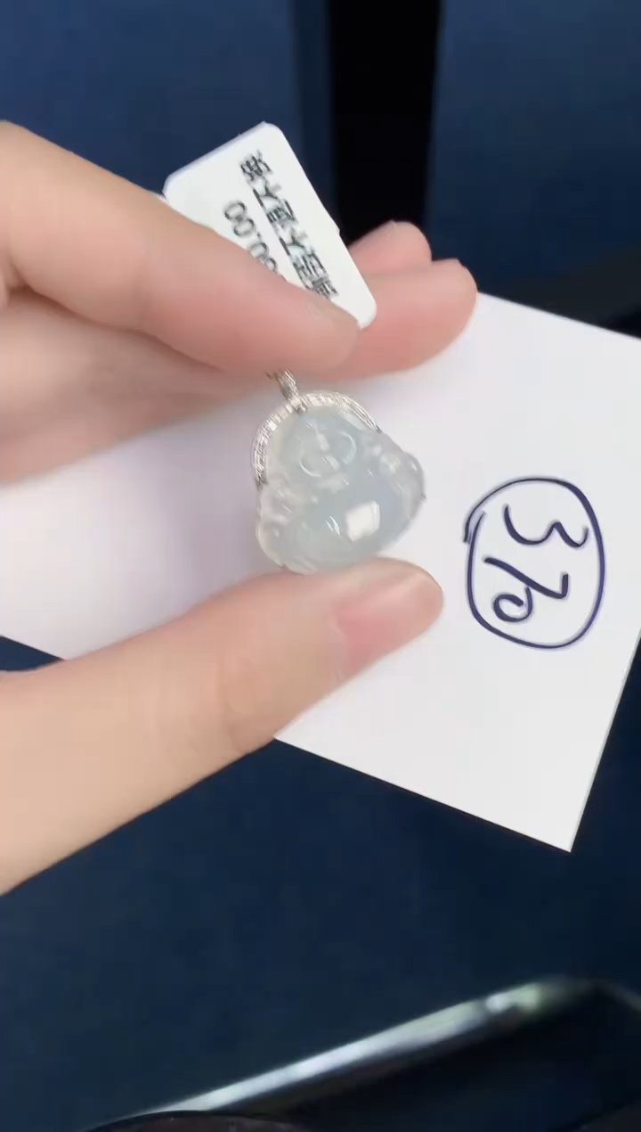 【闪购商品】翡翠颈饰18K金镶嵌000000000