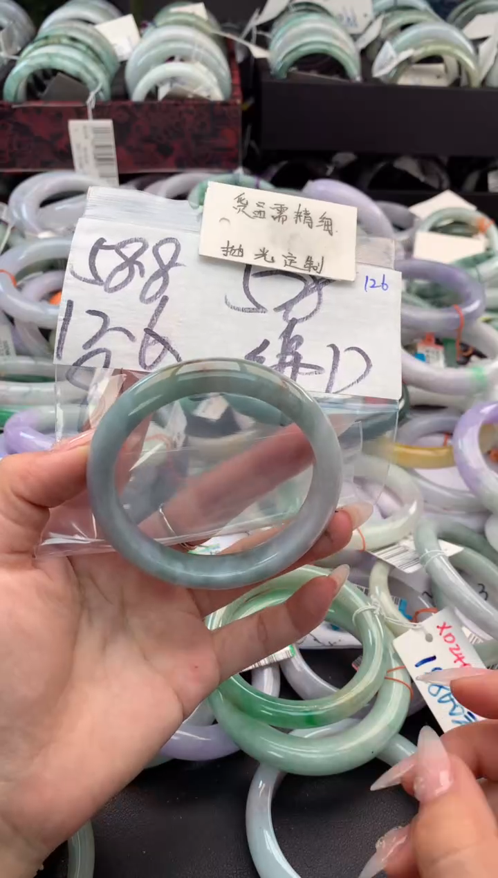 【闪购商品】定制翡翠未镶嵌毛货需精细抛光+多人