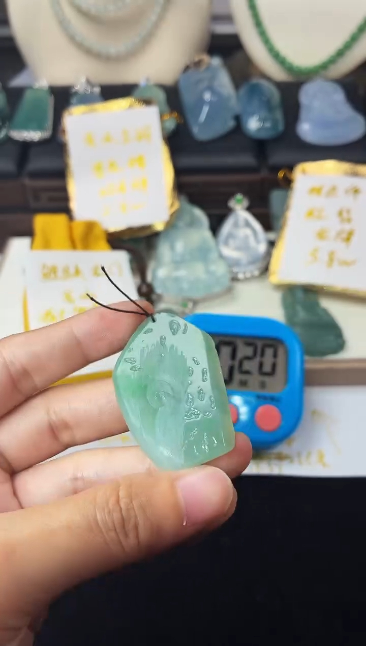 未镶嵌定制翡翠小*5070毛货不退不换