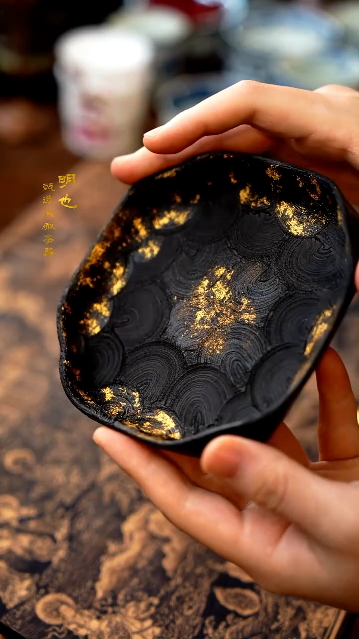 【闪购商品】1明也茶器/ 牛皮壶承一个