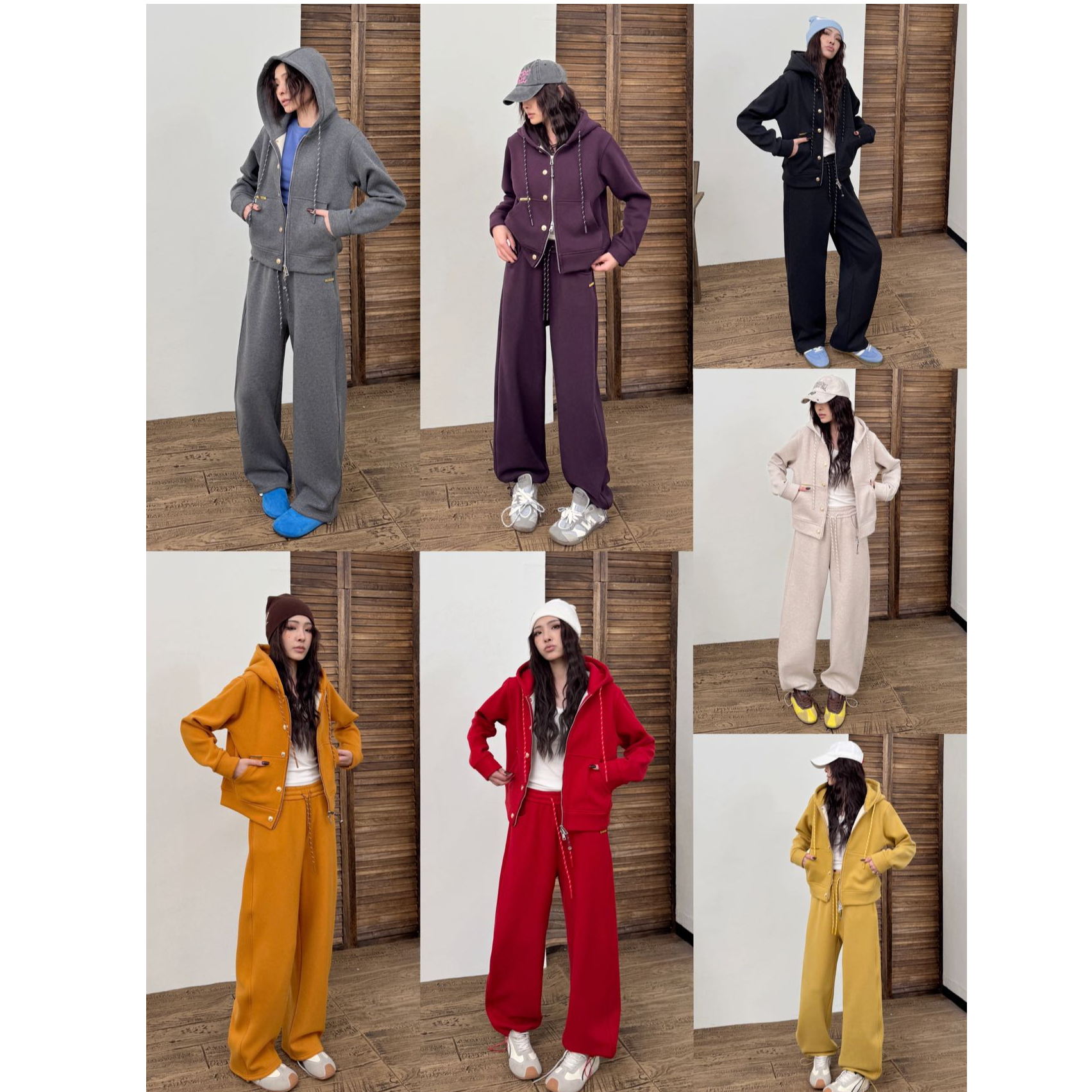 {momo} 时尚洋气羊毛套装XJ-1210