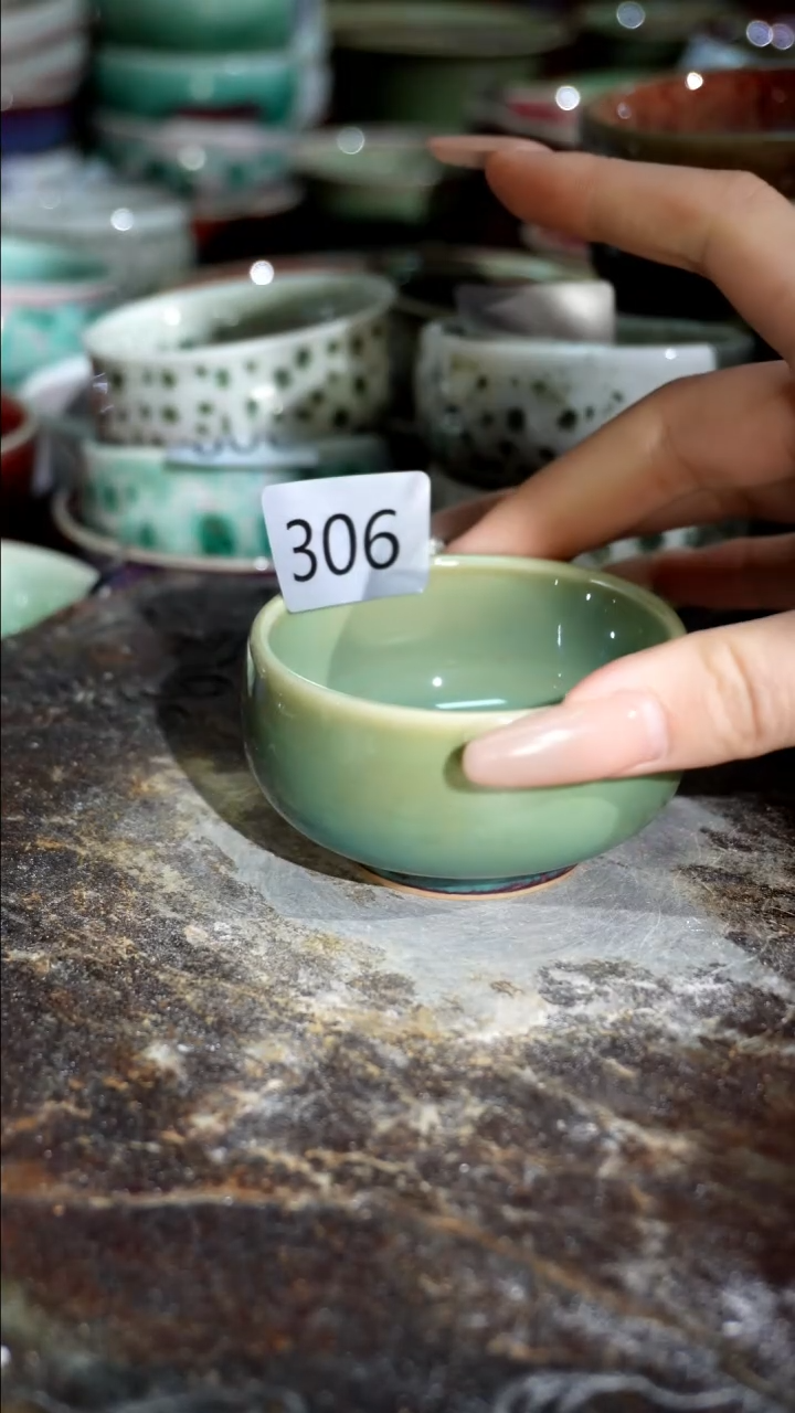 摆件精品窑变钧瓷茶器