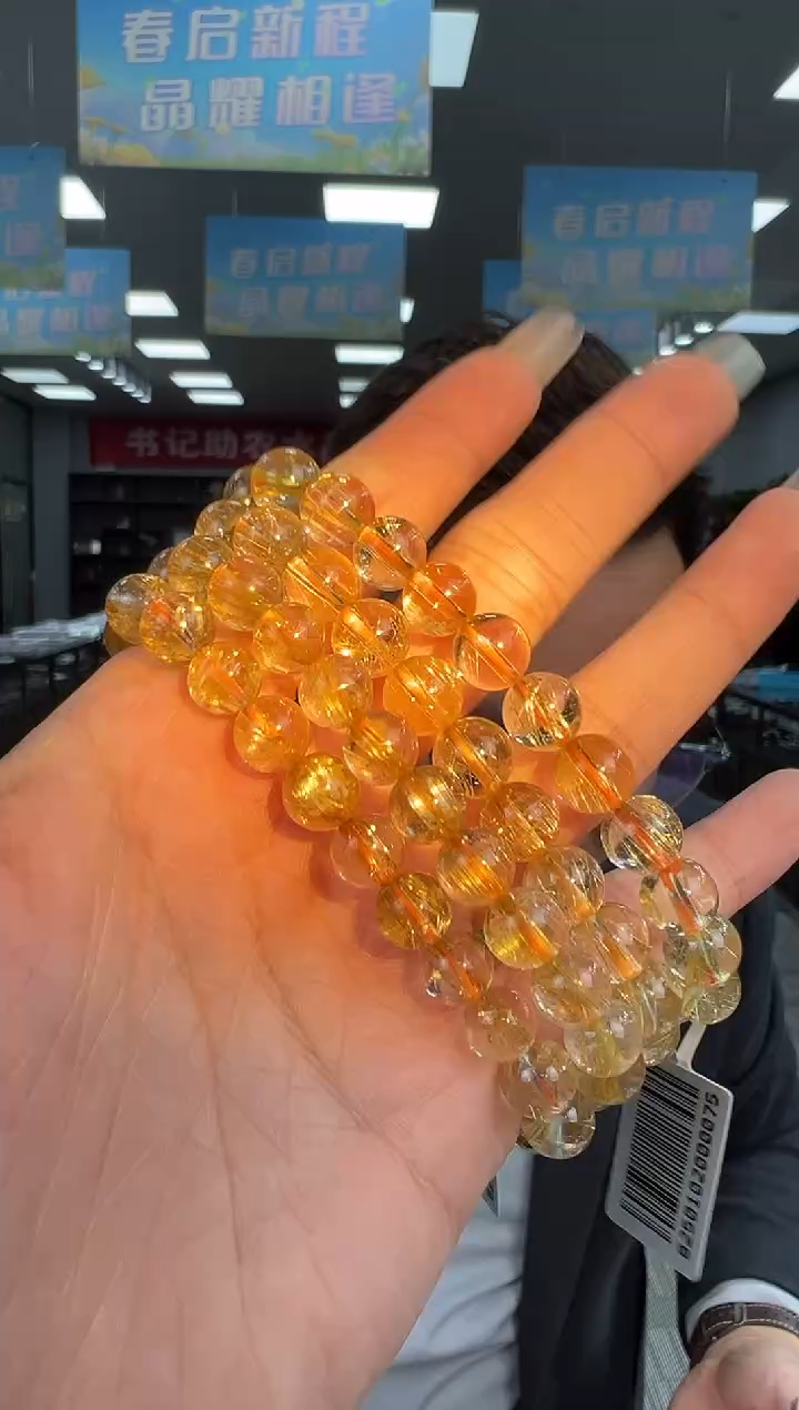 【闪购商品】水晶手链未镶嵌B95 GCK977约8mm多样性发一件