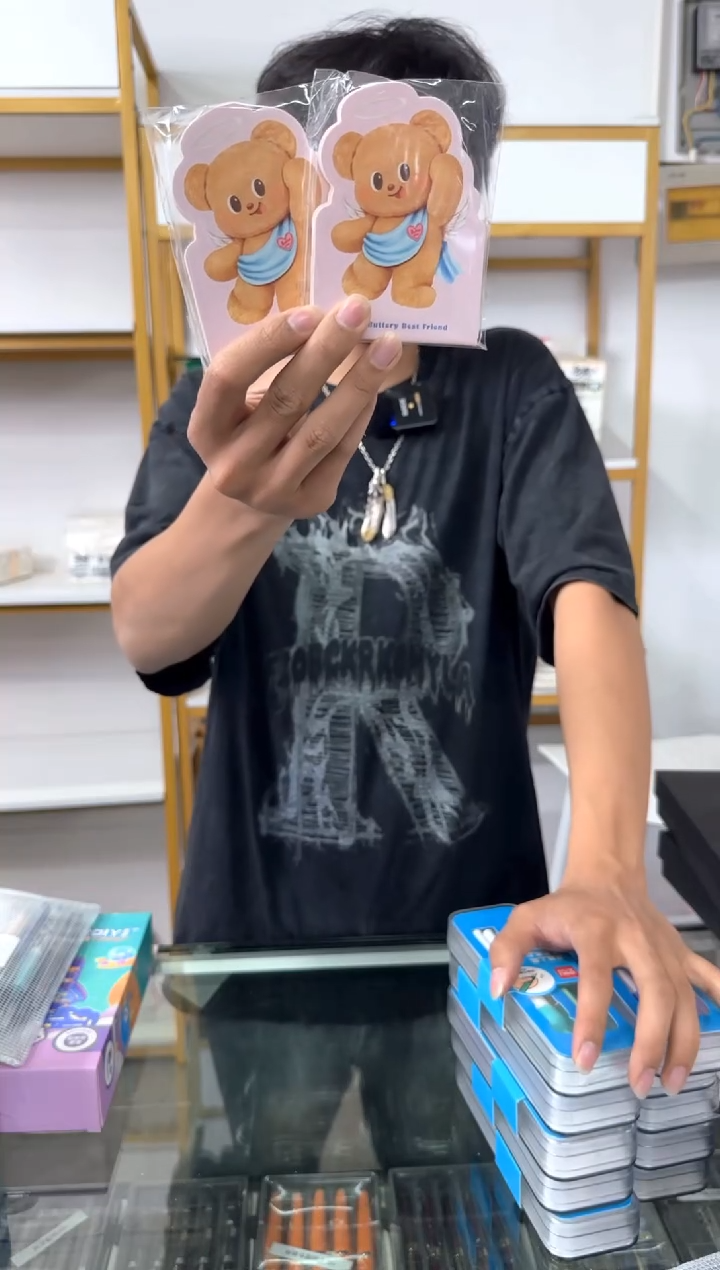 【001专属】得力黄油小熊便签本 2本 