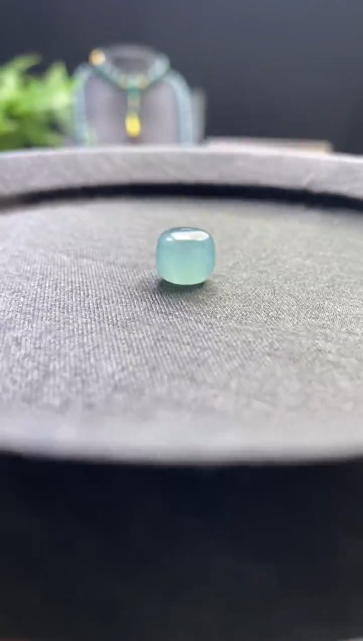 未镶嵌手链翡翠散珠卡10mm左右老型珠