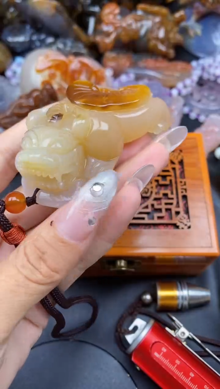 【闪购商品】玛瑙/玉髓颈饰未镶嵌ll