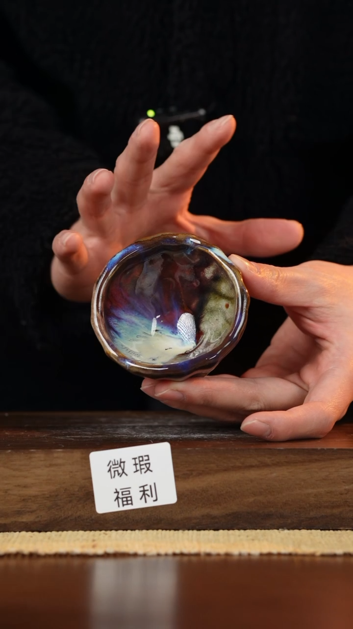 【闪购商品】杯手艺人手绘釉下彩陶瓷