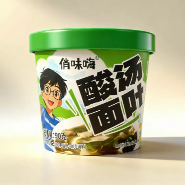 清真酸汤面叶桶冲泡即食泡免煮夜宵到手16桶 可以试吃2桶