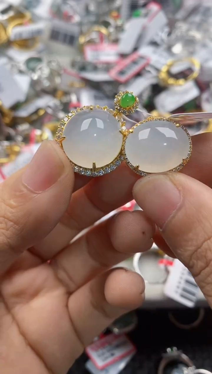 银S925镶嵌戒指翡翠?***姐111             10