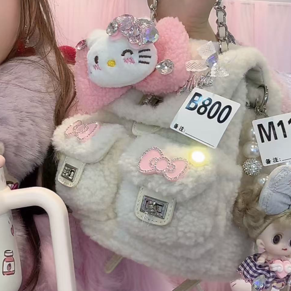 格格家新款定制女包双肩包11577