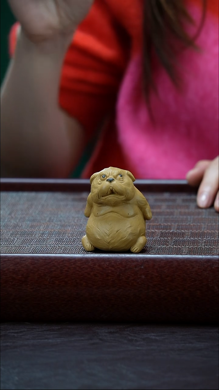 【闪购商品】紫砂茶宠砂宴独家《金旺财》