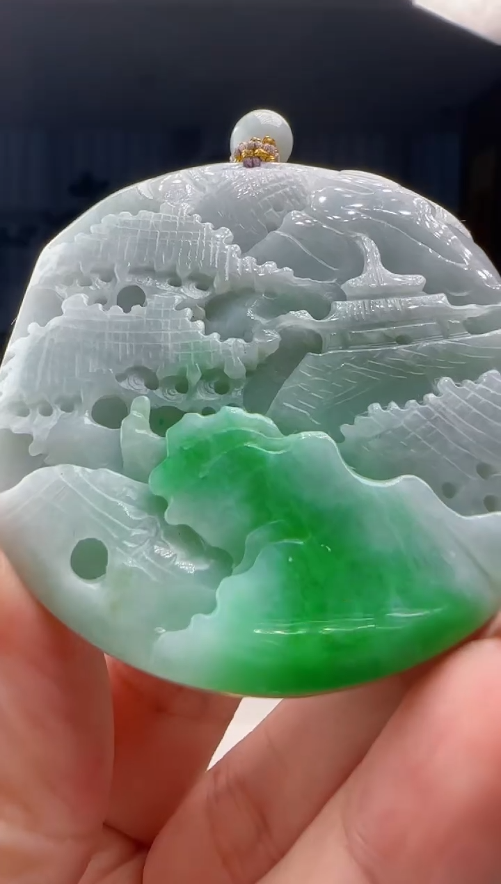 【闪购商品】翡翠吊坠(不含链)未镶嵌YJ@@60B7J13846