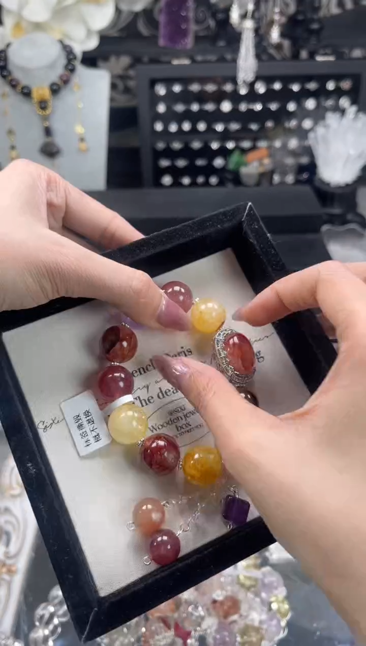 【闪购商品】水晶手链未镶嵌天然水晶 多样性发货