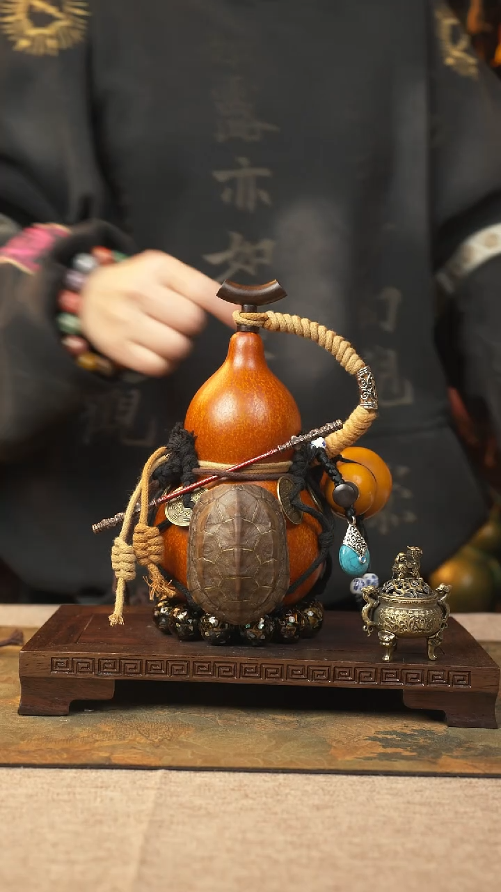 【闪购商品】406大漆葫芦一物一拍记葫堂出品