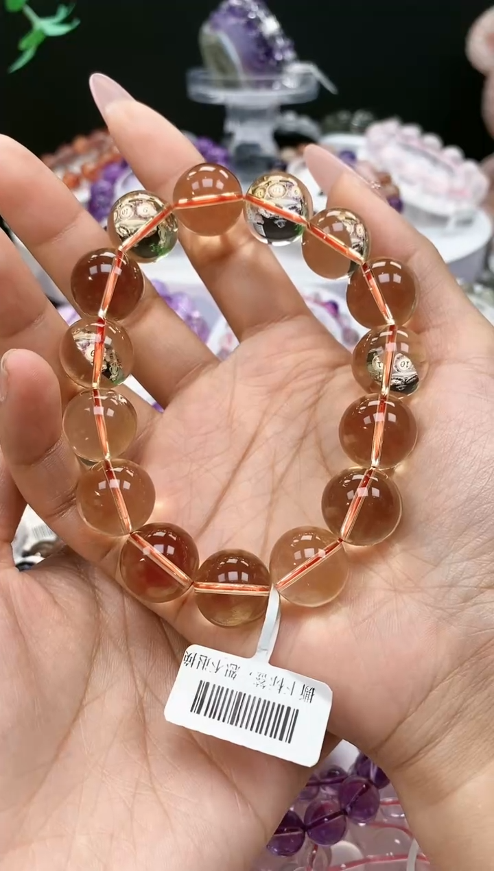 【闪购商品】水晶手链未镶嵌黄水晶