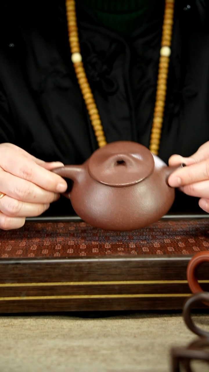 【闪购商品】紫砂茶壶千禧紫泥 景舟石瓢