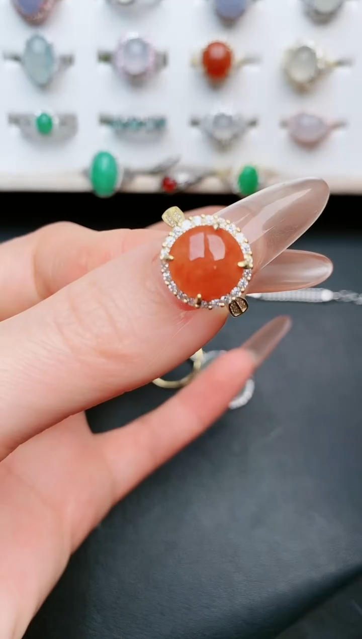 【闪购商品】翡翠戒指银S925镶嵌.....